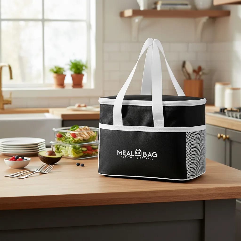 Lonchera Termica Portatil - Color: Negro